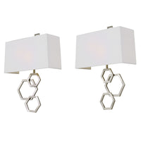 Uttermost Deseret Nickel 2 Light Sconce S/2