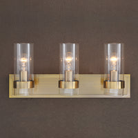 Uttermost Cardiff Antique Brass 3 Light Vanity