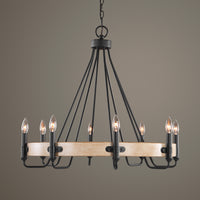 Uttermost Deschutes 8 Light Farmhouse Chandelier