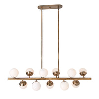 Uttermost Droplet 11 Light Linear Chandelier