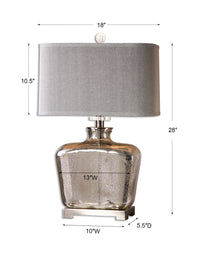 Uttermost Molinara Mercury Glass Table Lamp