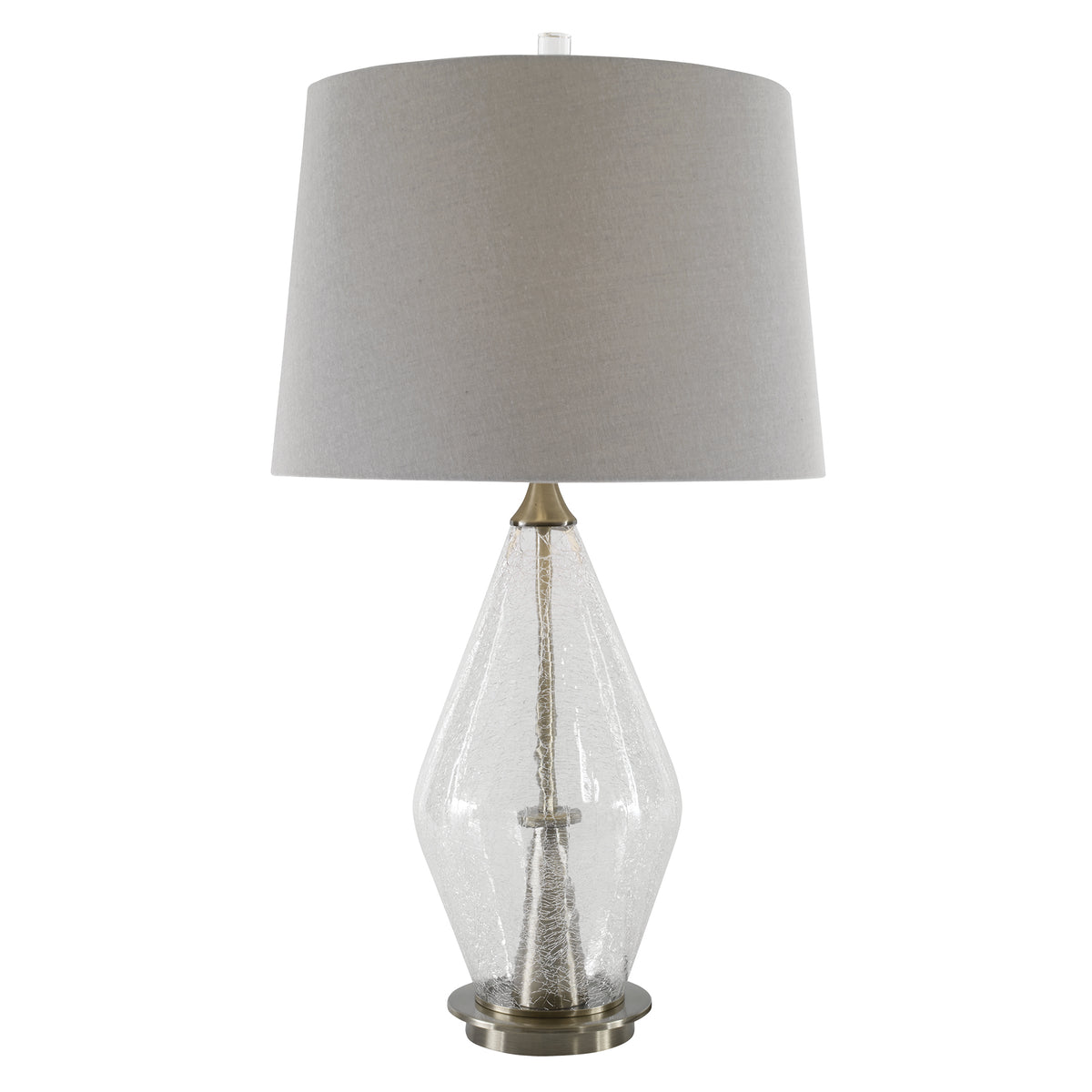 Uttermost Spezzano Crackled Glass Lamp
