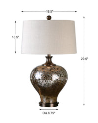 Uttermost Liro Mercury Glass Table Lamp