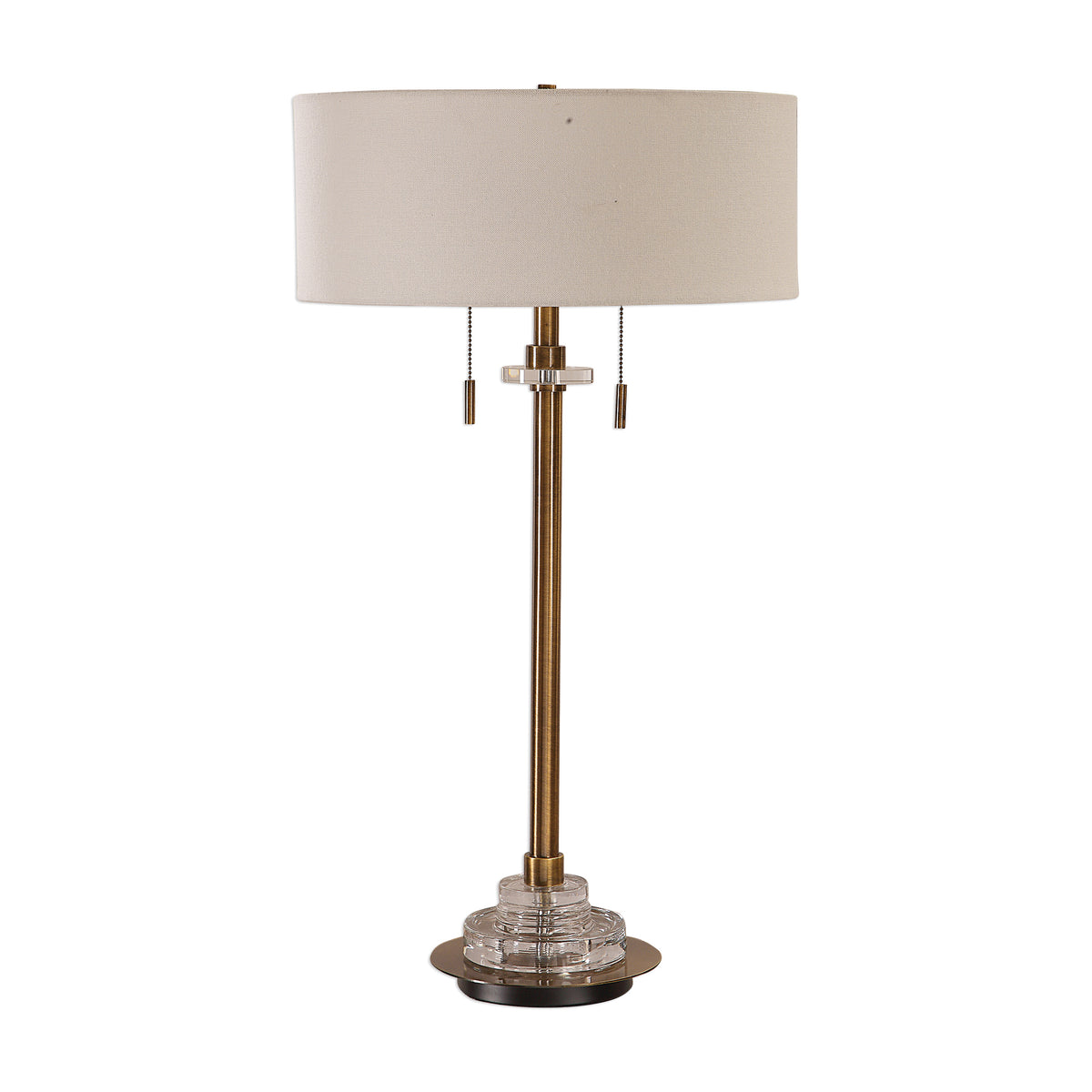 Uttermost Harlyn Antique Brass Lamp