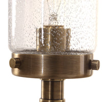 Uttermost Selane Glass Hurricane Lamp