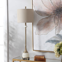 Uttermost Natania Plated Brass Buffet Lamp