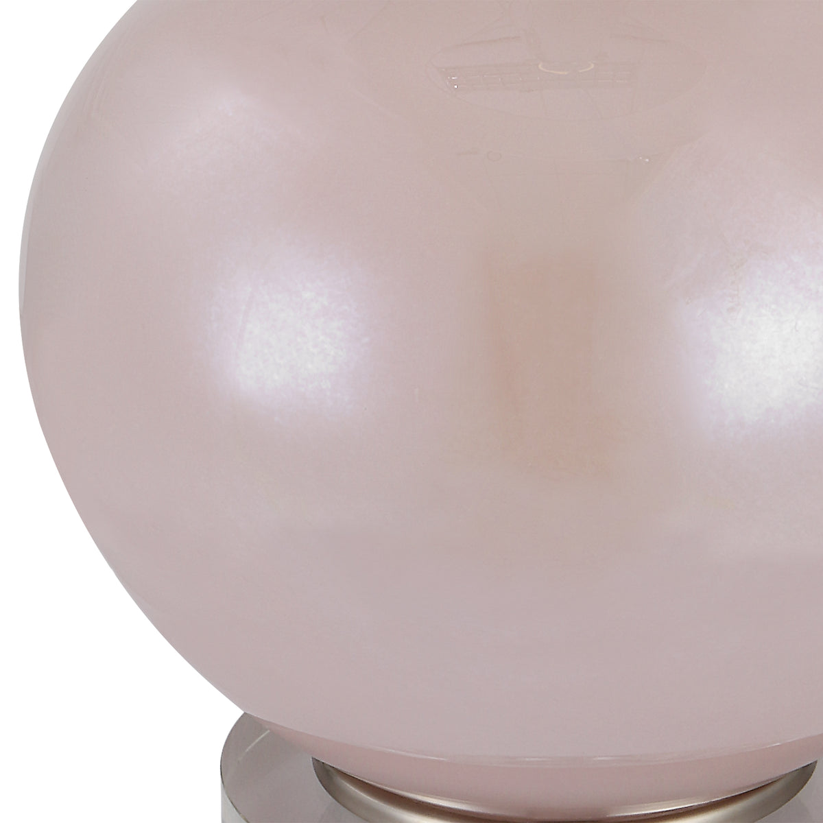 Uttermost Rosa Pink Glass Table Lamp