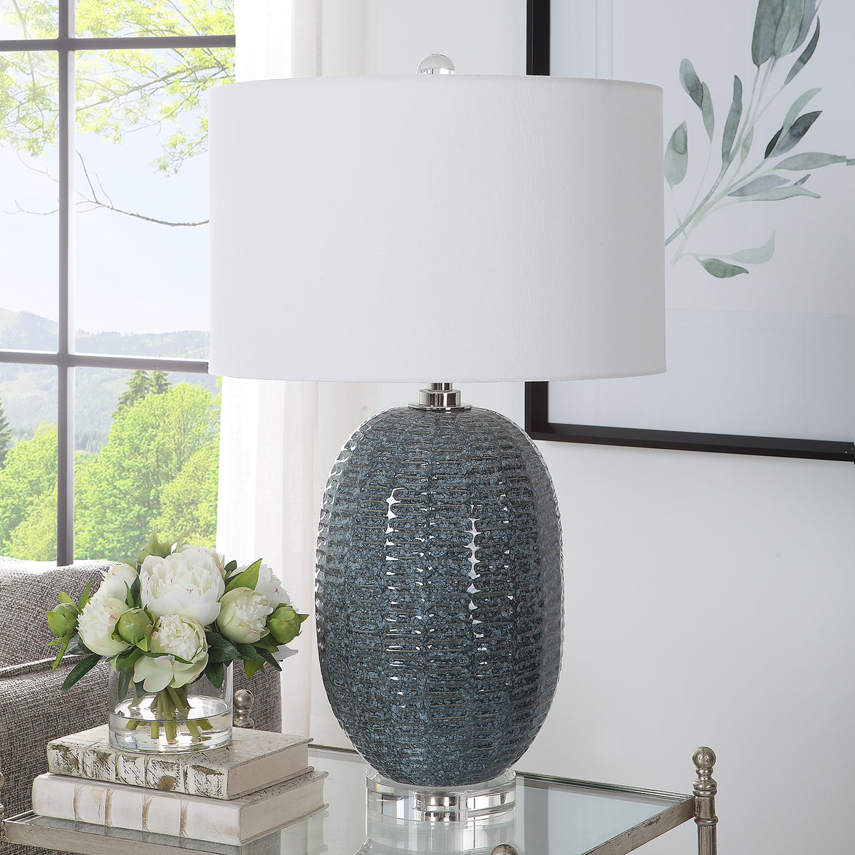 Uttermost Caralina Geometric Table Lamp