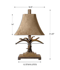 Uttermost Stag Horn Table Lamp