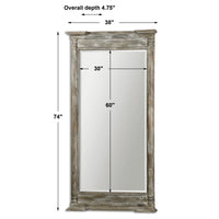 Uttermost Valcellina Wooden Leaner Mirror