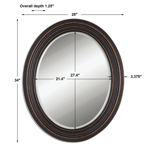Uttermost Ovesca Oval Mirror