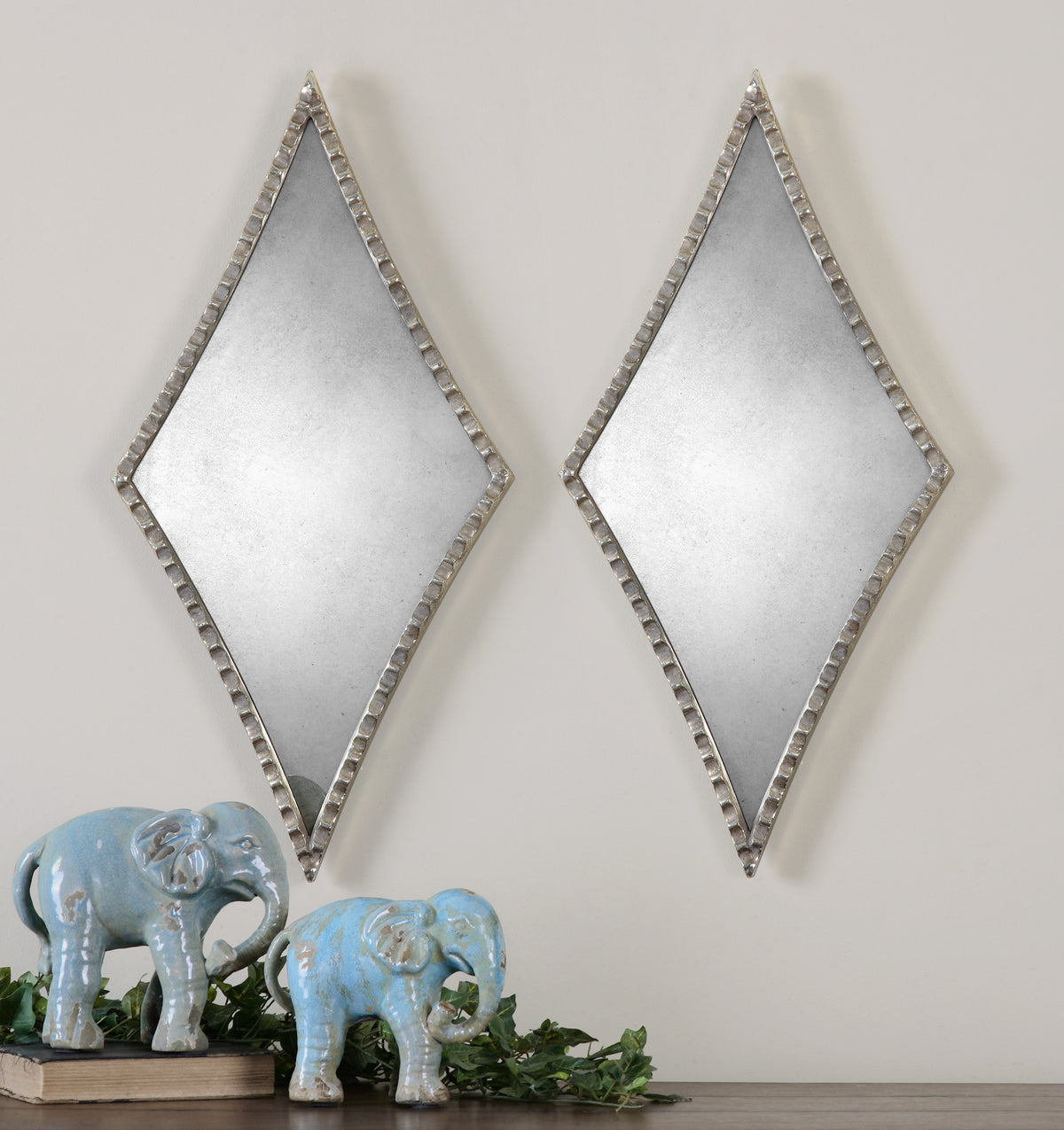 Uttermost Gelston Silver Mirror S/2