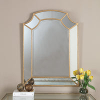 Uttermost Francoli Gold Arch Mirror