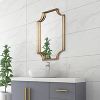 Uttermost Lindee Gold Wall Mirror