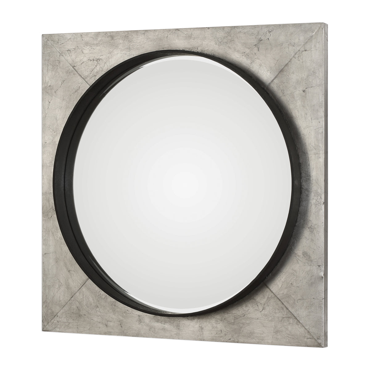 Uttermost Solomon Metallic Silver Mirror