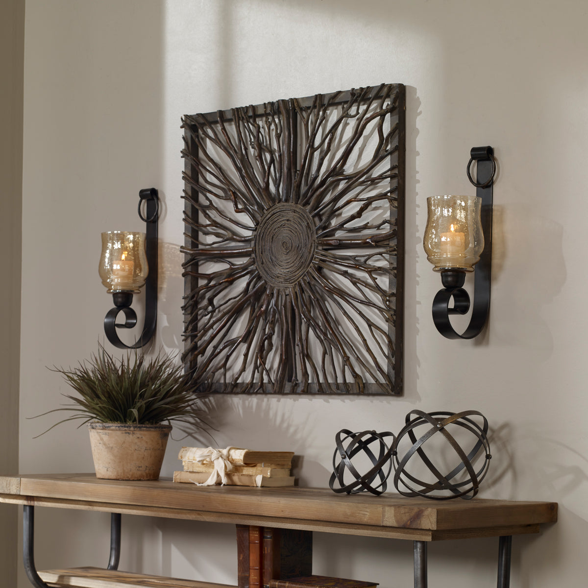 Uttermost Joselyn Small Wall Sconces, Set/2