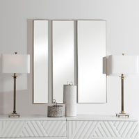 Uttermost Rowling Gold Mirrors, S/3