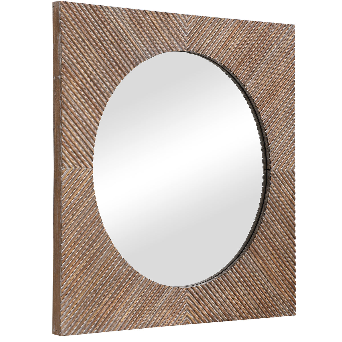 Uttermost Uma Wooden Square Mirror