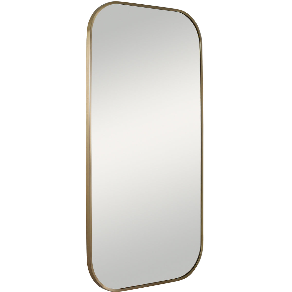 Uttermost Taft Plated Brass Mirror