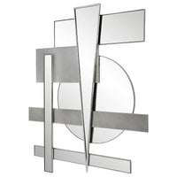 Uttermost Wedge Mirrored Modern Wall Decor