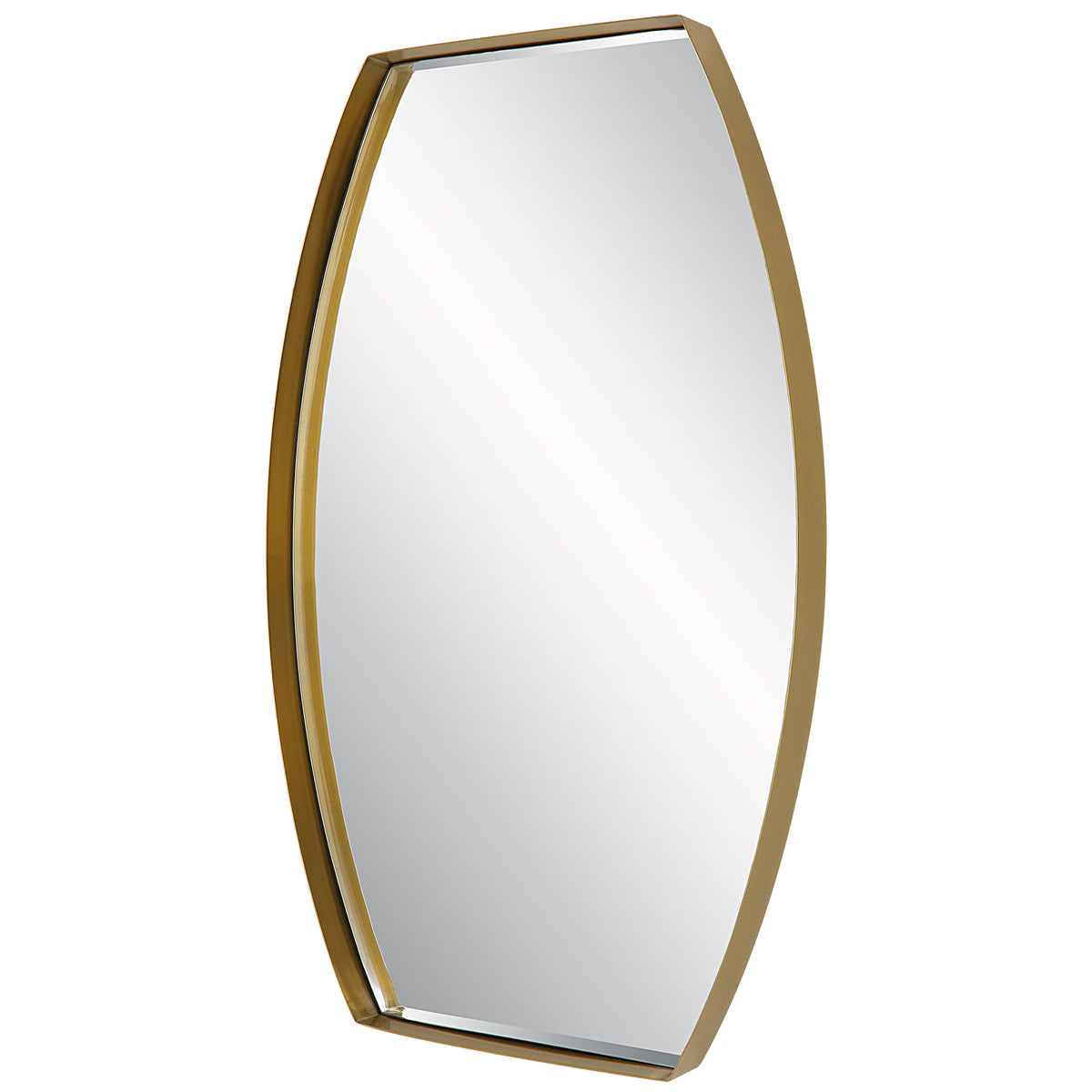 Uttermost Portal Modern Brass Mirror