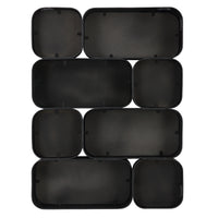 Uttermost Canute Modern Black Mirror