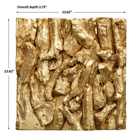 Uttermost Rio Gold Wood Wall Decor