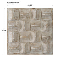 Uttermost Pickford Wood Wall Decor, Natural