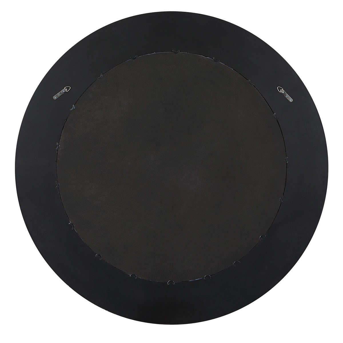Uttermost Stockade Dark Round Mirror