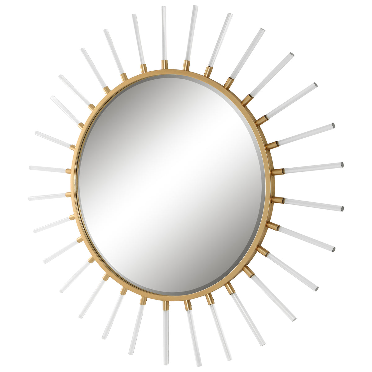 Uttermost Oracle Round Starburst Mirror