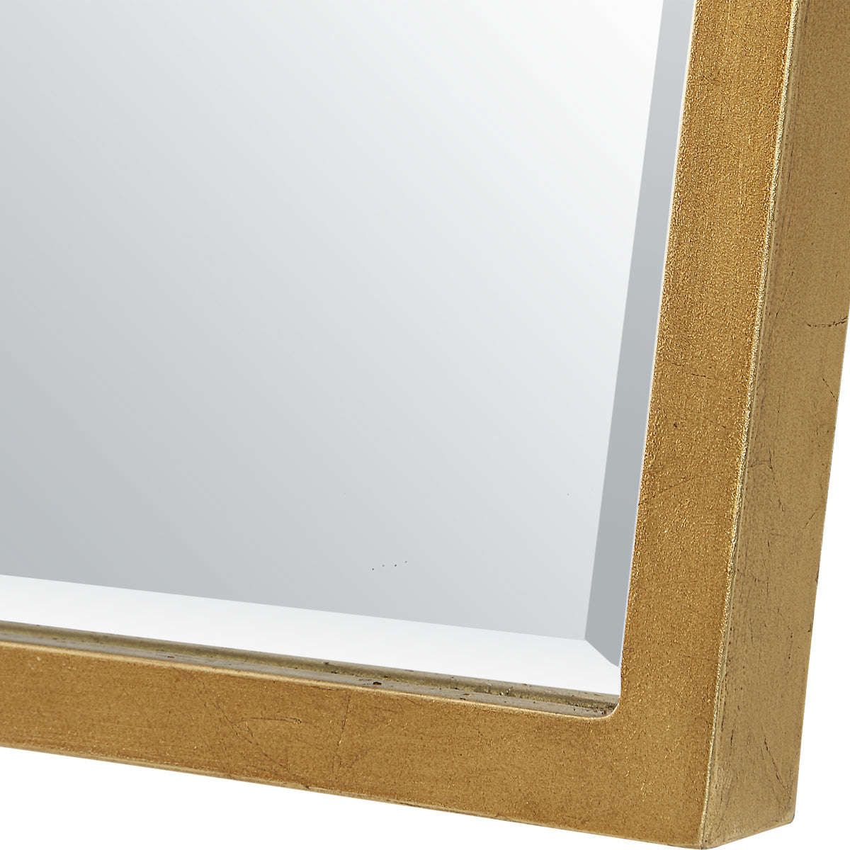 Uttermost Boundary Gold Arch Mirror