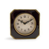 Black and Gold Clock by Zentique