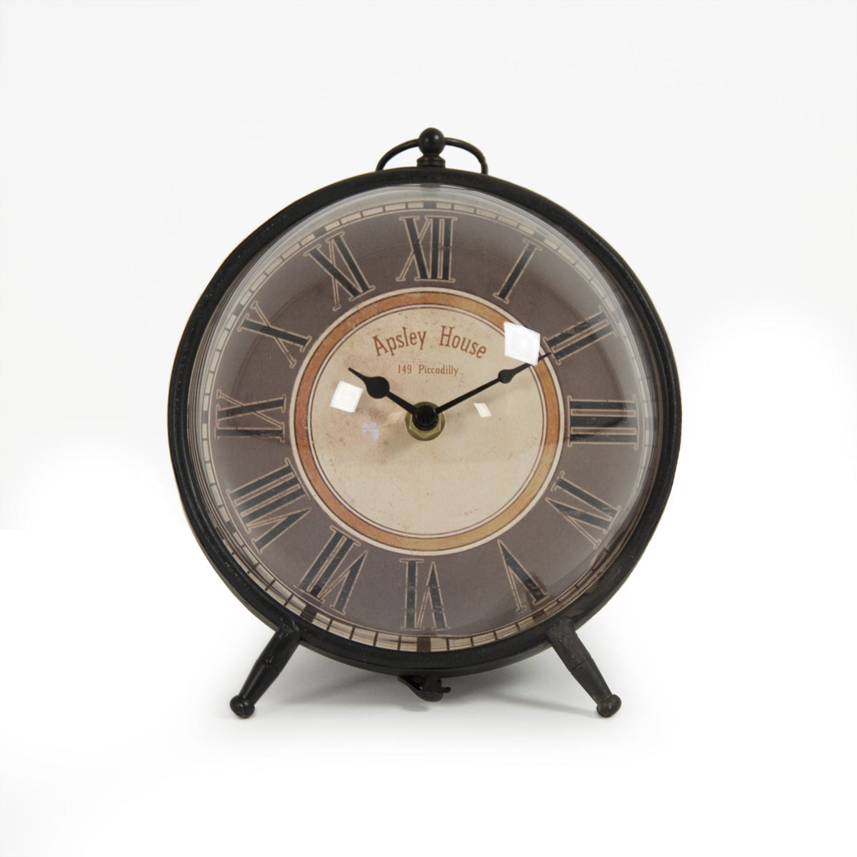 Round Iron Clock by Zentique