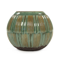 Distressed Green Vase Large by Zentique