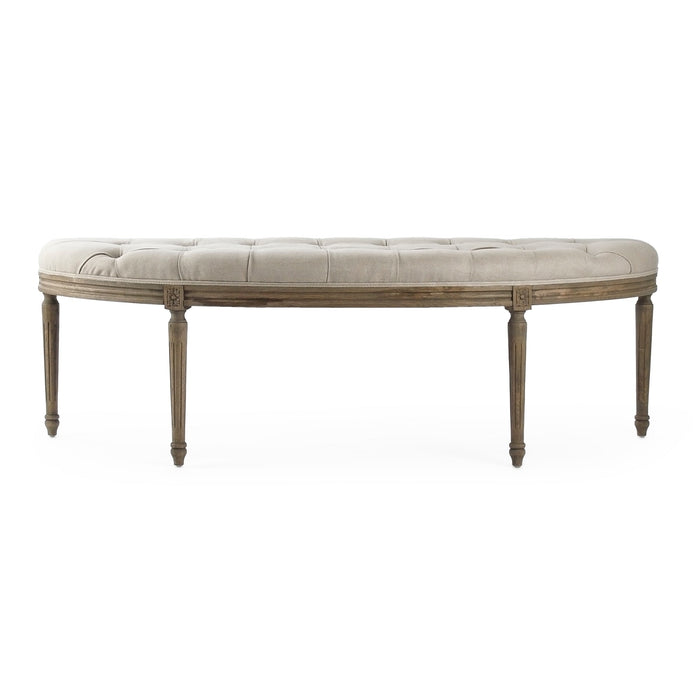 Louis Curve Bench by Zentique