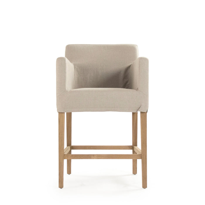 Avignon Slipcover Counter Stool by Zentique