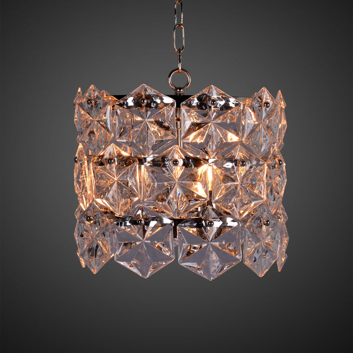 Crystal Pendant Chandelier by Zentique