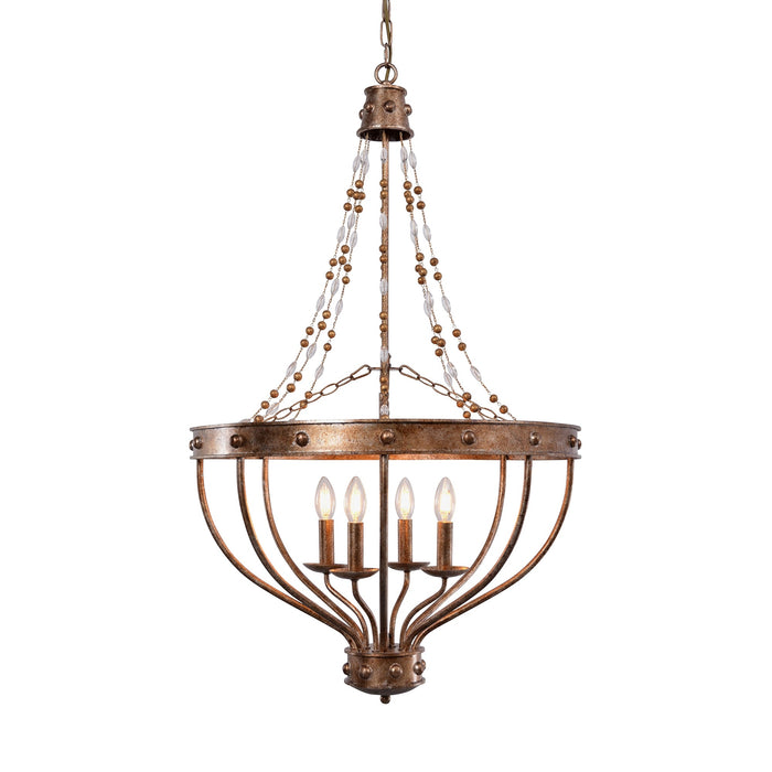 Beaded Empire Chandelier by Zentique