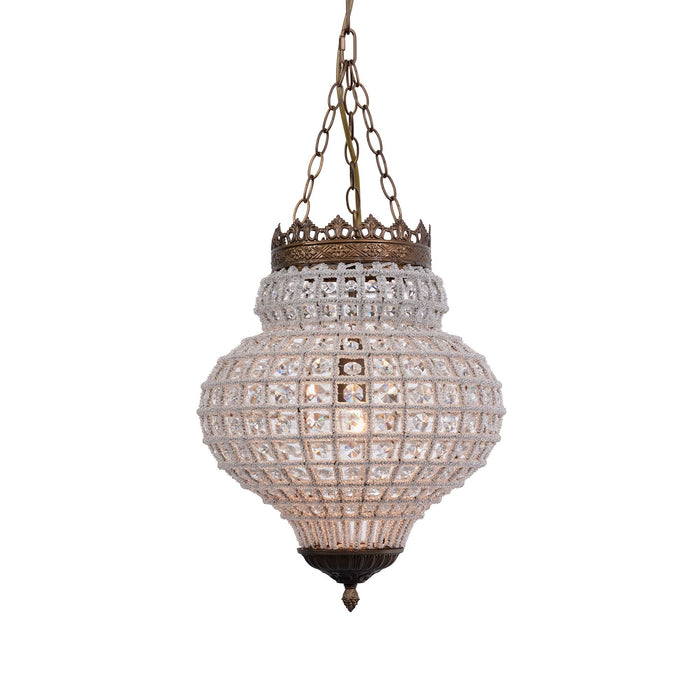 Crown Pendant Chandelier by Zentique