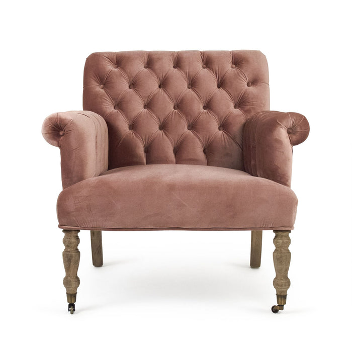 Lorraine Tufted Arm Chair by Zentique