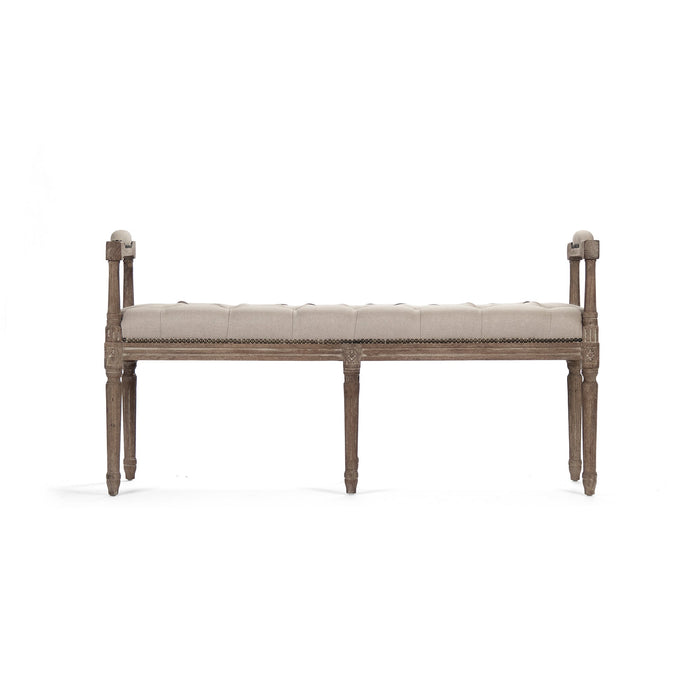 Nicolas Tufted Bench by Zentique