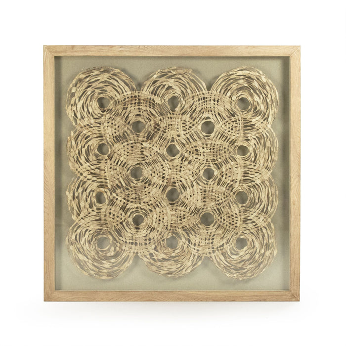 Abstract Paper Framed Art by Zentique