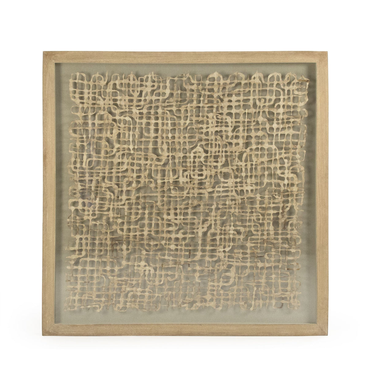 Abstract Paper Acrylic Framed Art by Zentique