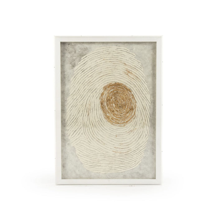 Abstract Paper Framed Art by Zentique