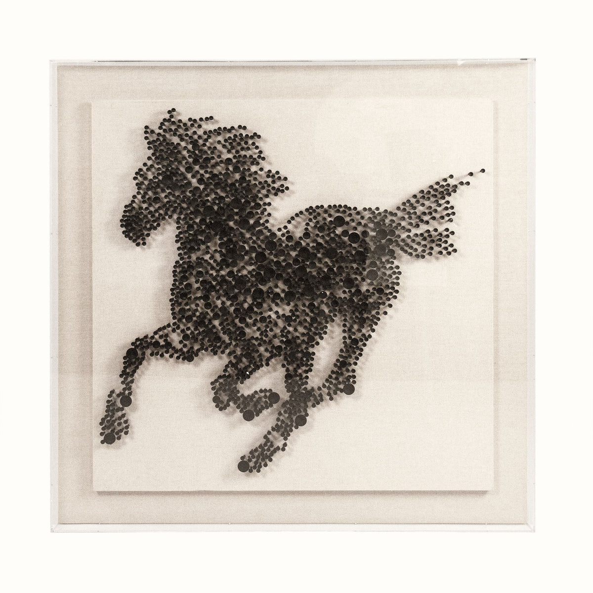 Abstract Horse Wall Art by Zentique