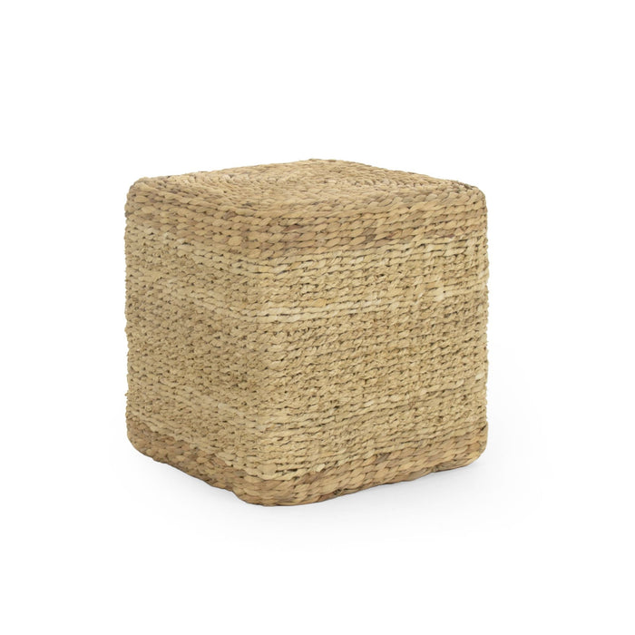 Woven Cube Ottoman by Zentique