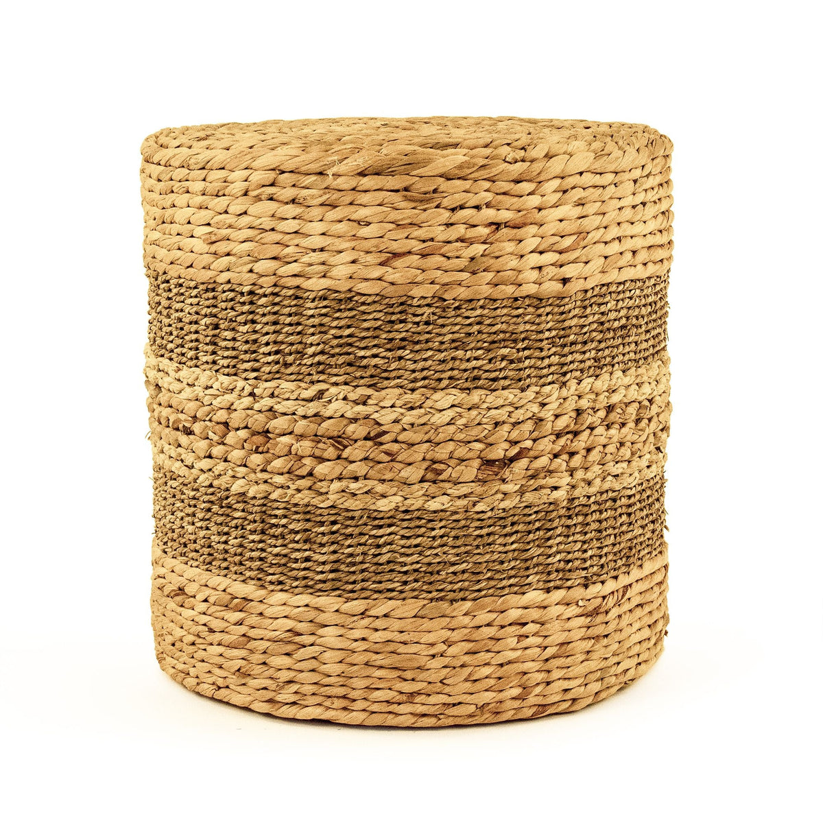Woven Cylinder Stool by Zentique
