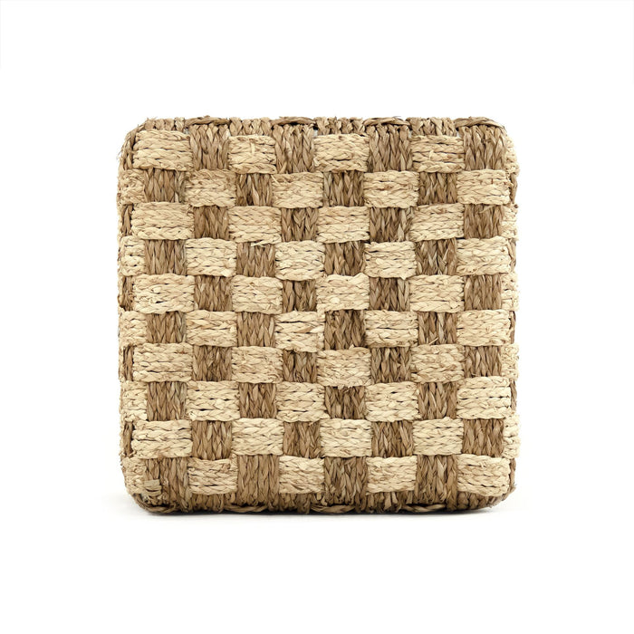 Woven Pouf by Zentique