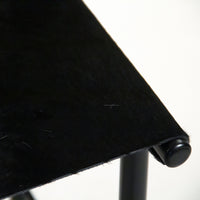 Black Hide Sling Chair by Zentique