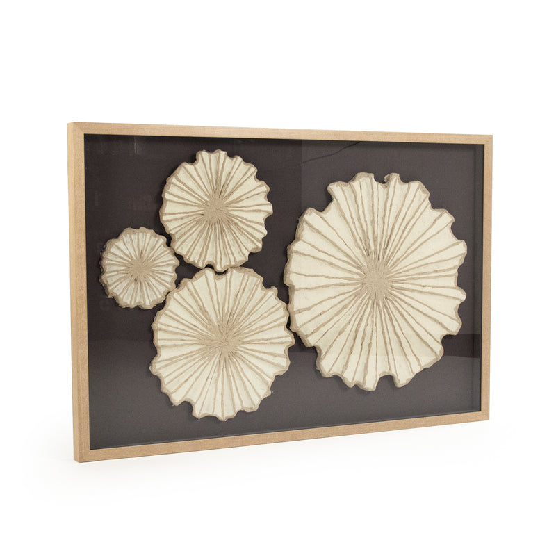 Abstract Paper Framed Art by Zentique